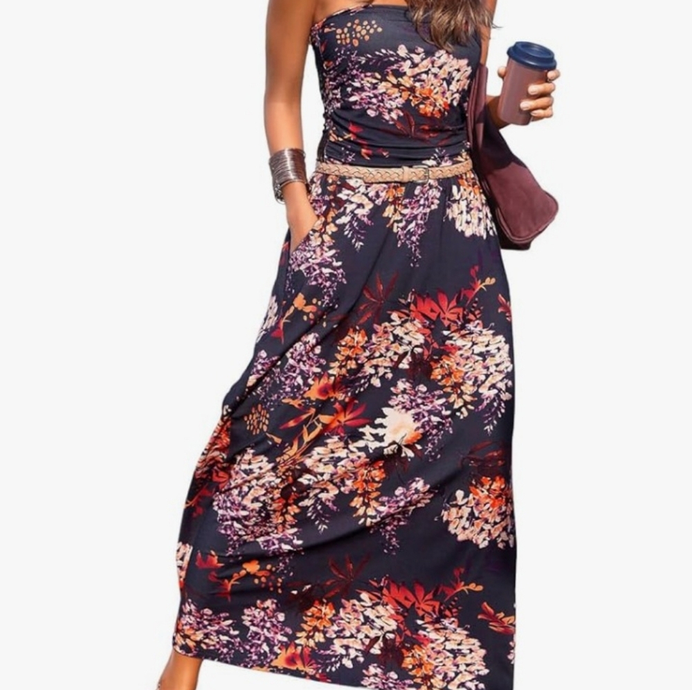 Lascana strapless Maxi Bandeau Dress